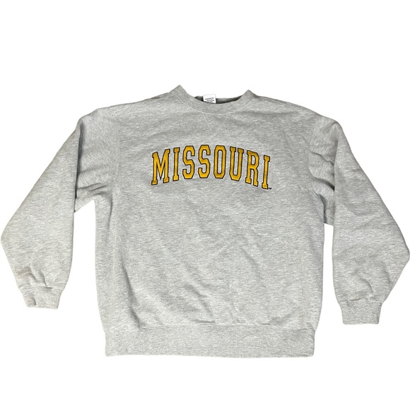 Campus Drive Other - VTG Missouri Crewneck Medium Grey/Yellow/Black